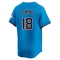 Blue Griffin Conine Men's Miami Marlins Alternate Jersey - Limited Big Tall